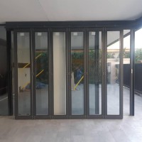 plexiglass side sliding door easy installed kit sectional