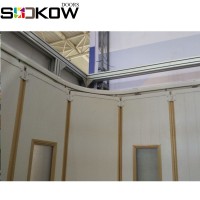 40mm thickness sandwich panel polyurethane sliding door side up garage door