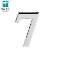 China supplier double side tapes installation ABS plastic office door numbers